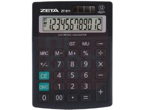 Calculadora de Mesa 12 Dígitos ZT811 - Zeta