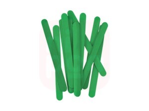 Palito de Sorvete C/100 - Verde