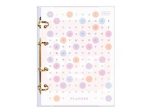 Planner Argolado 17,7 x 24 cm Happy 90 G 2024