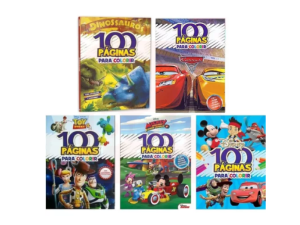 Livro 100 Páginas Para Colorir